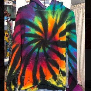 Warm cozy Tie Dye Hoodie